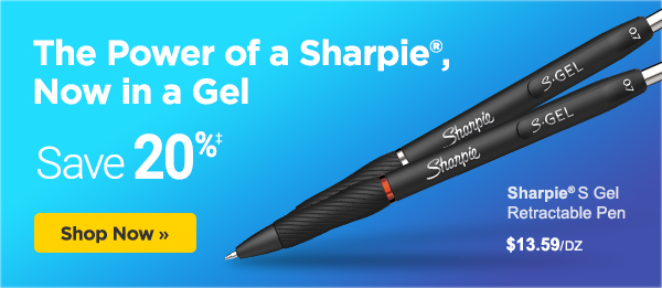 The power of a Sharpie®, now in a gel. Save on pens, pads, paper and more must-haves, plus get a free AMC® gift card with purchase.