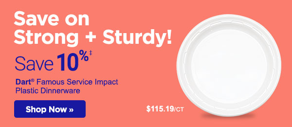 Save on Strong + Sturdy! Real deals on disposable dinnerware and office supplies. 
